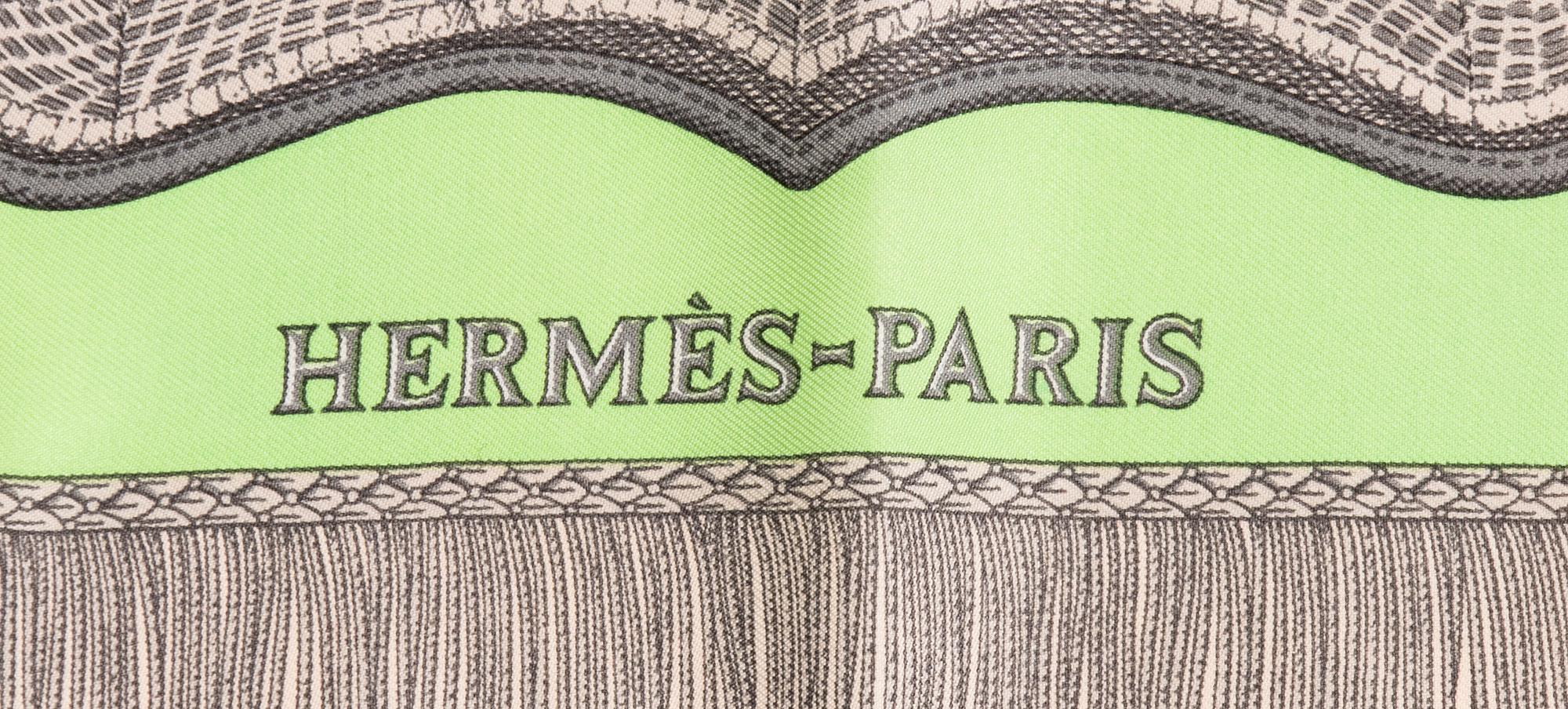 Hermès, a 'Poste et Cavalerie', silk scarf.