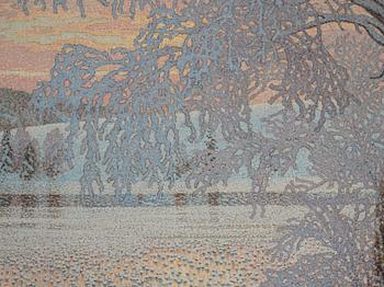 Gustaf Fjaestad, Rimfrost.