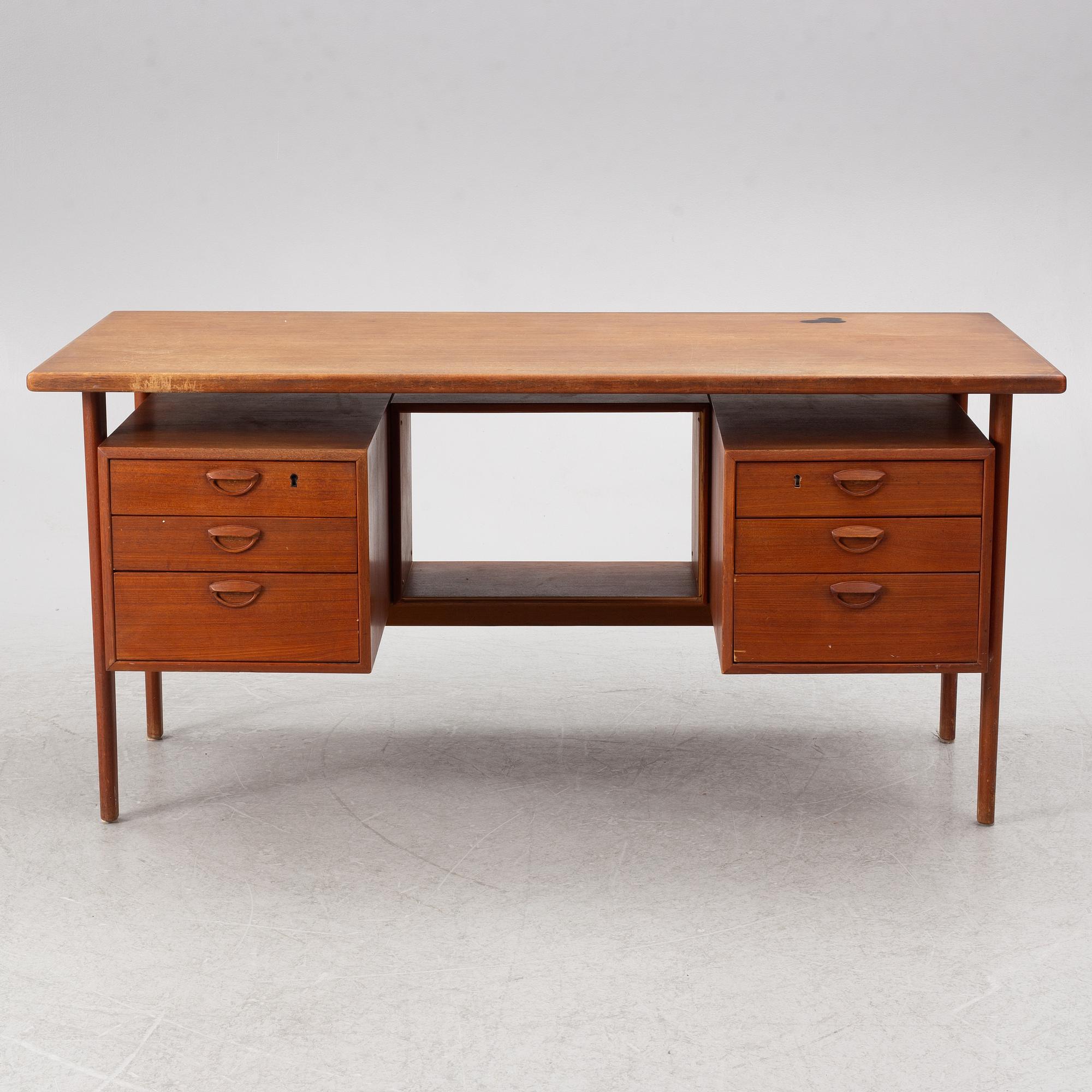Kai Kristiansen, a model FM60 desk, second half of the 20th century.