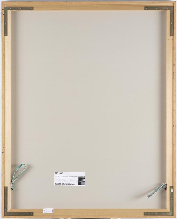 Blaise Reutersward, "MB1507", 2015.