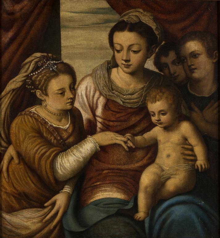 UNKNOWN ARTIST, oil ocanvas, 19th century.