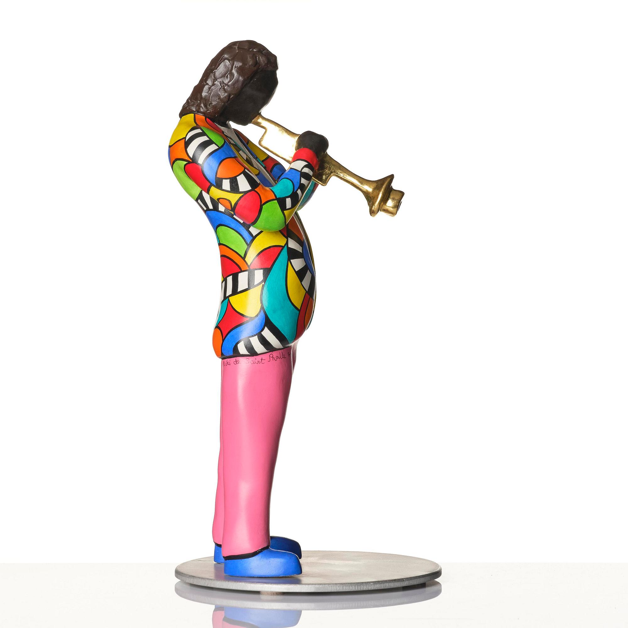 Niki de Saint Phalle, "Miles Davis".