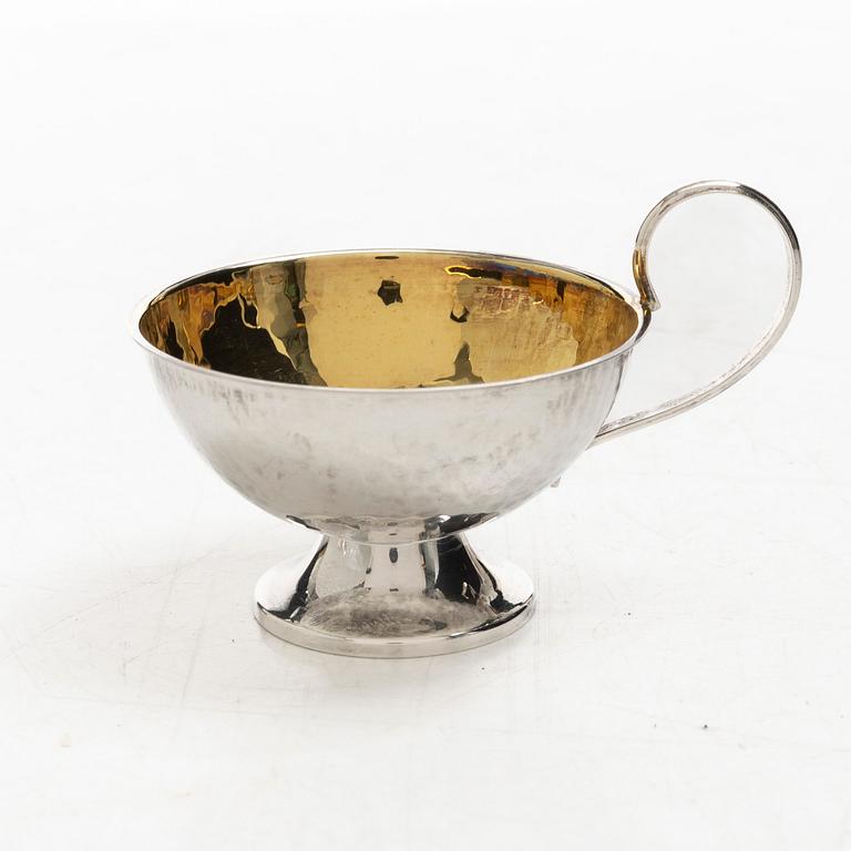 Eleven Swedish silver punch mugs, mostly Ceson, Gothenburg.