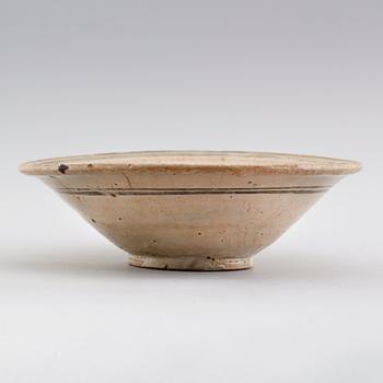 SKÅL, porslin, Thailand, Sukhotai, 1300-tal.