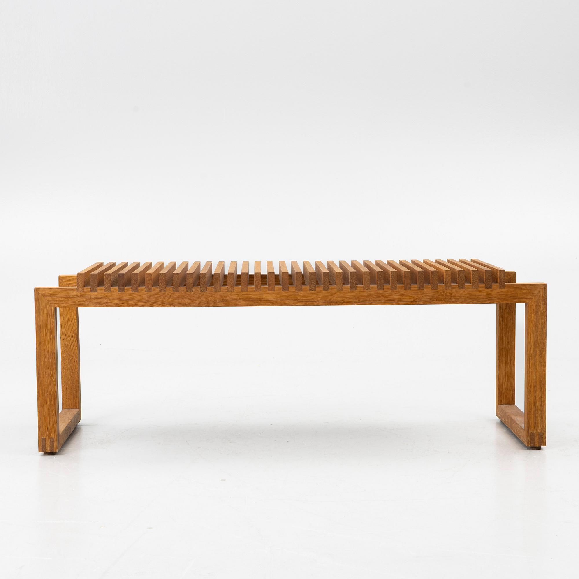 Niels Hvass, bench, "Cotter" Skagerak Denmark.