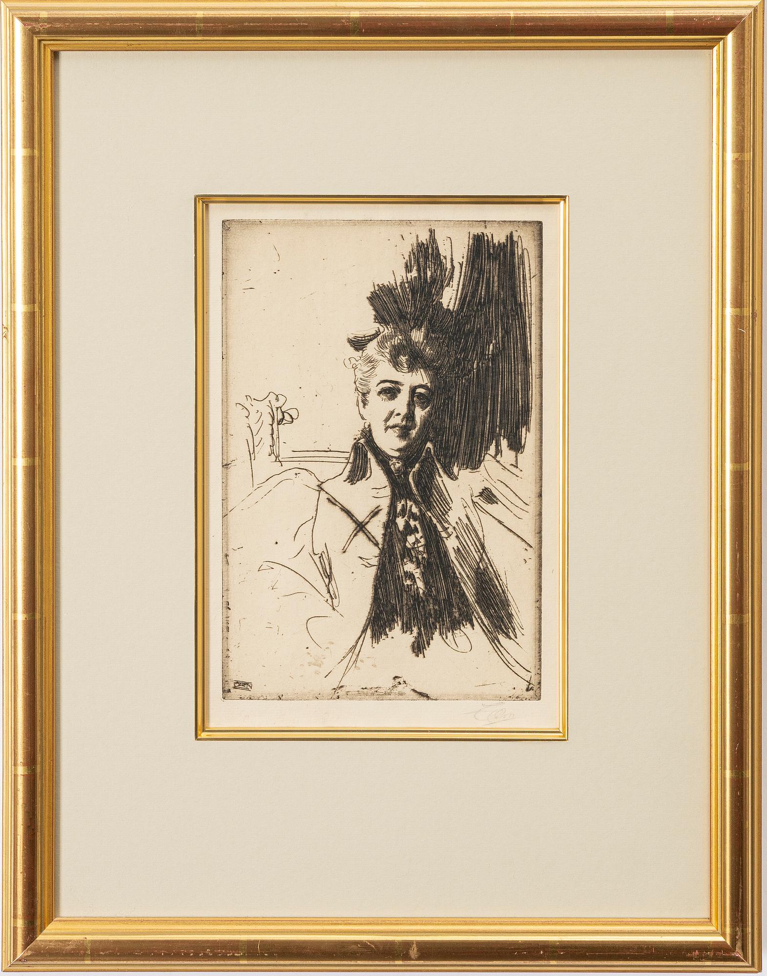 Anders Zorn, "Mrs. Potter Palmer".