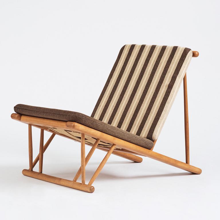 Poul M. Volther, fåtölj, modell "J 58", FDB Møbler, Danmark 1953-54.