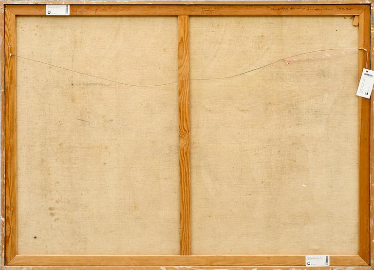 BENGT ORUP, olja på duk, sign, a tergo märkt Ibiza 1965.