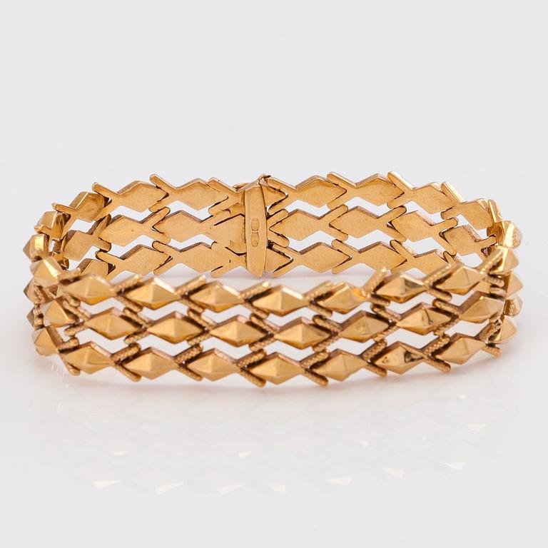 ARMBAND, 14K guld.