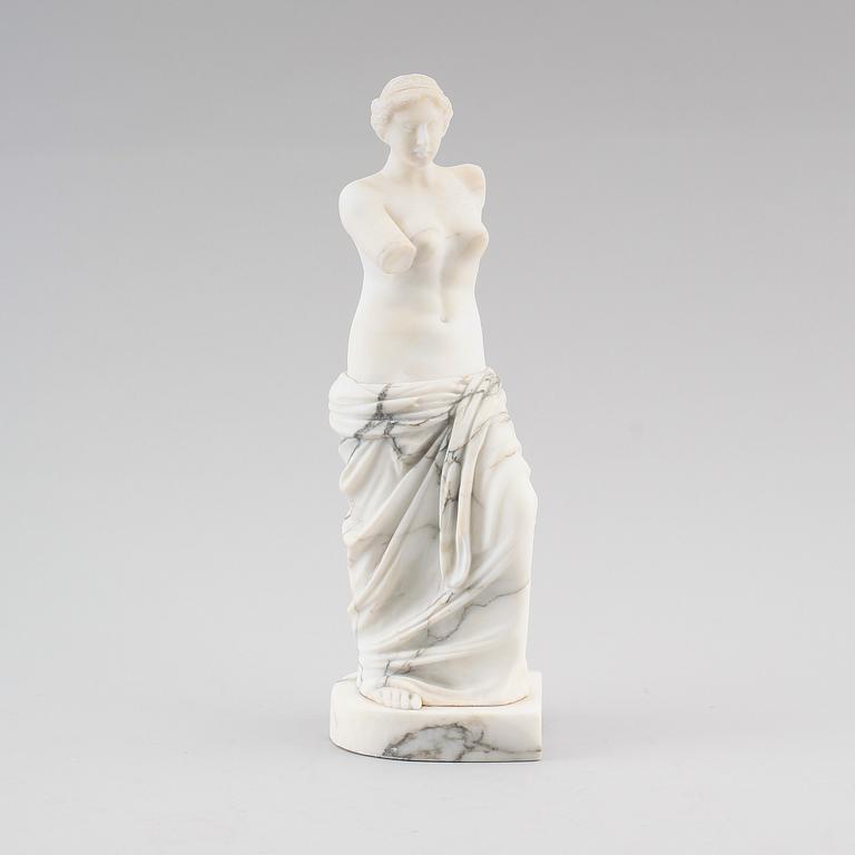 SKULPTUR, alabaster, 1900-talets andra hälft.