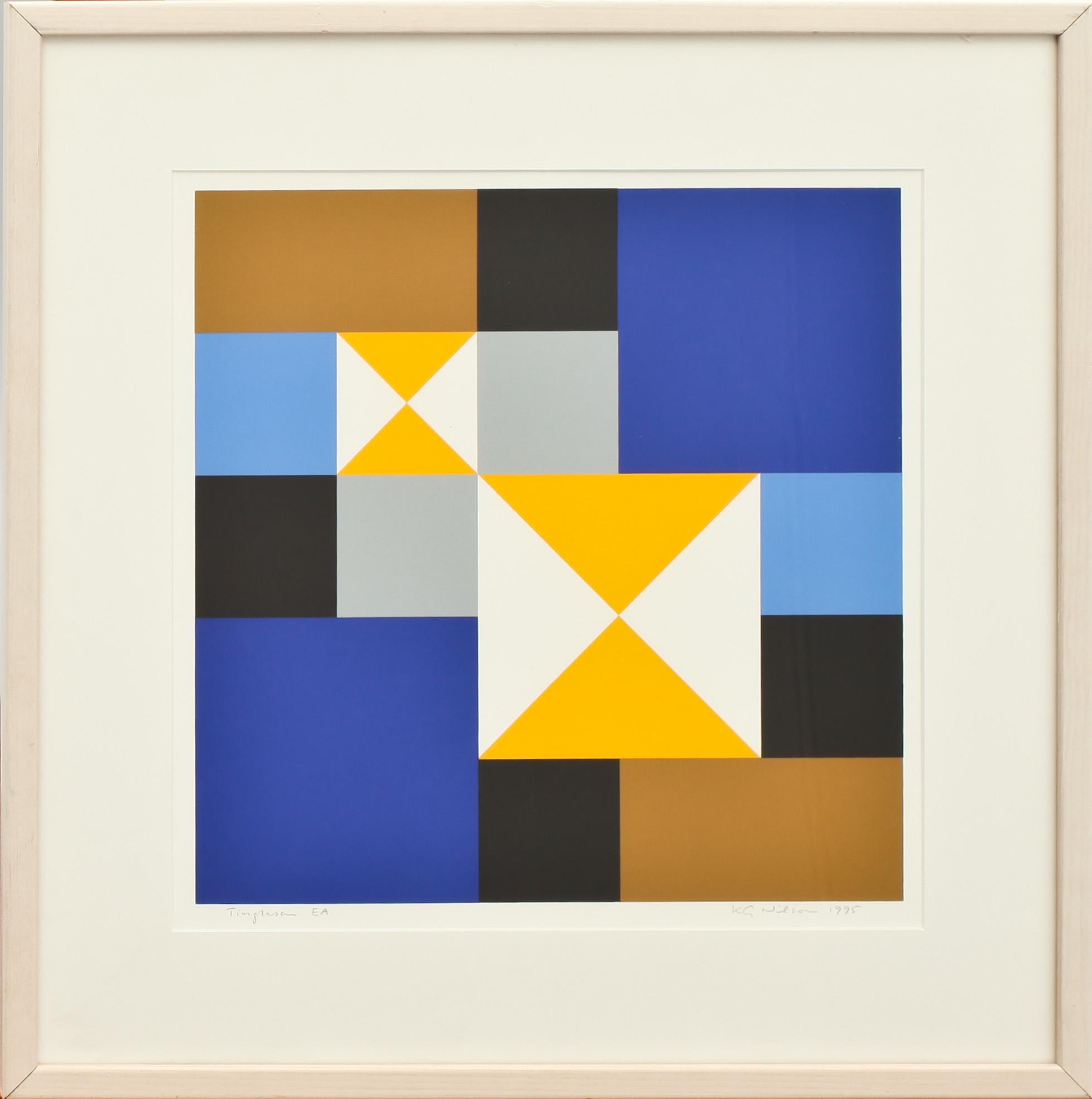 KARL-GUSTAF NILSON, färglitografi, sign o dat 1995, E.A.