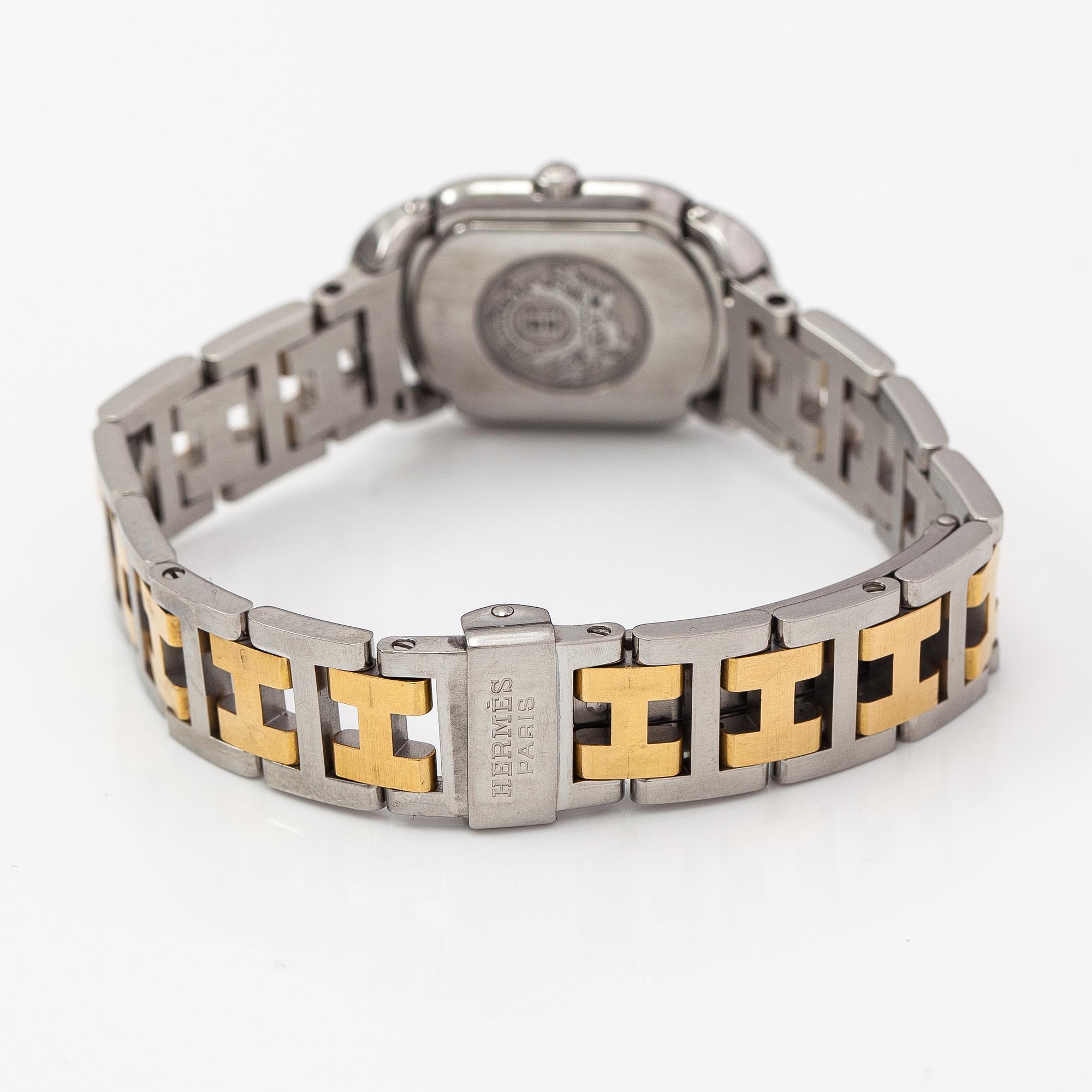 Hermes, Rallye, wristwatch, 20 mm.