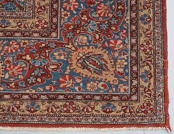 SEMI-ANTIQUE KASHAN. 361 x 263 cm.