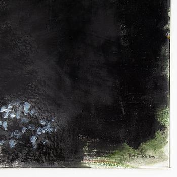 Ingegerd Möller, oil on canvas. Signed.