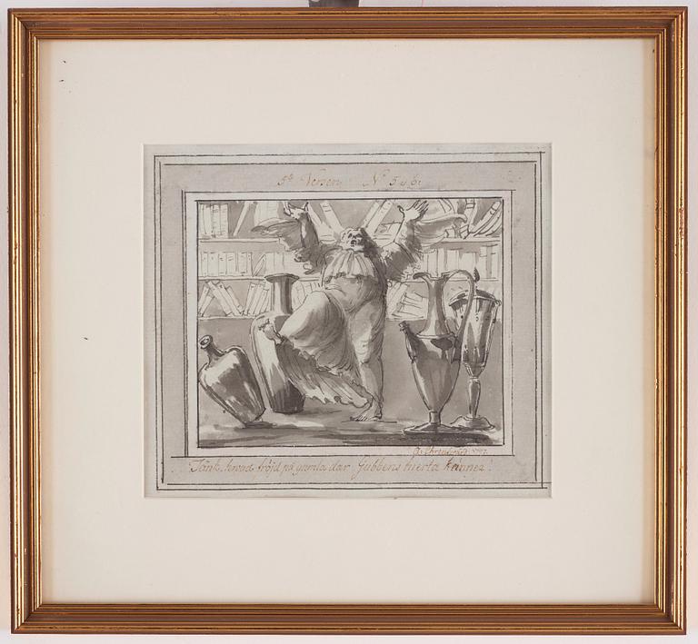 Carl August Ehrensvärd, "Goda gosse, glaset töm". Serie av dryckesvisor, 24 st.