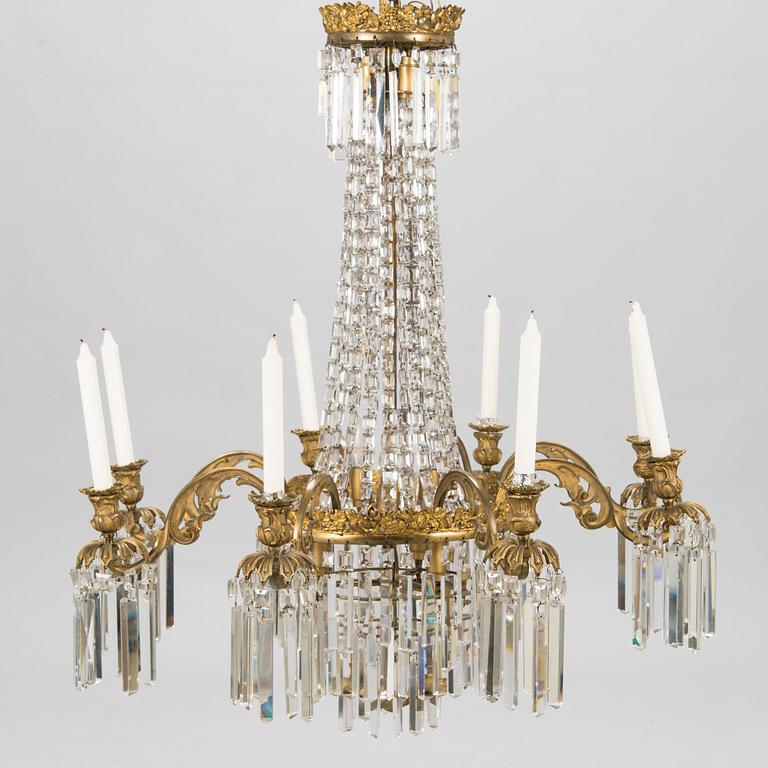 Takkrona, sekelskiftet 1900. Höjd 95 cm.