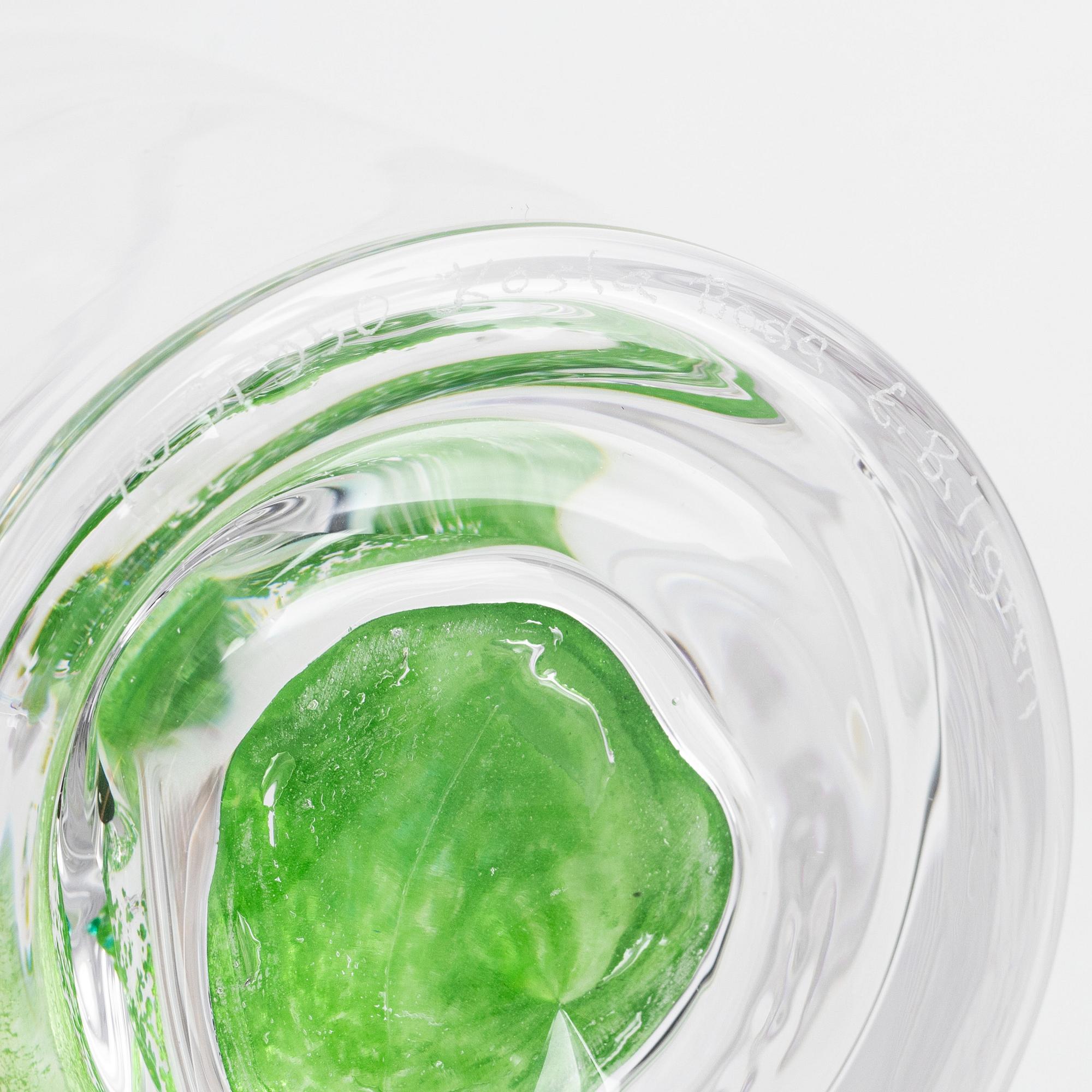 Ernst Billgren, glas, 8 st, New Friends, Kosta Boda.