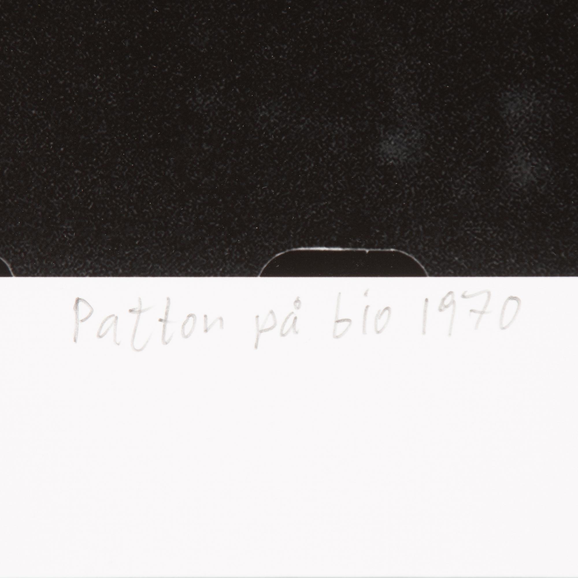 Carl Johan De Geer, “Patton på bio 1970".
