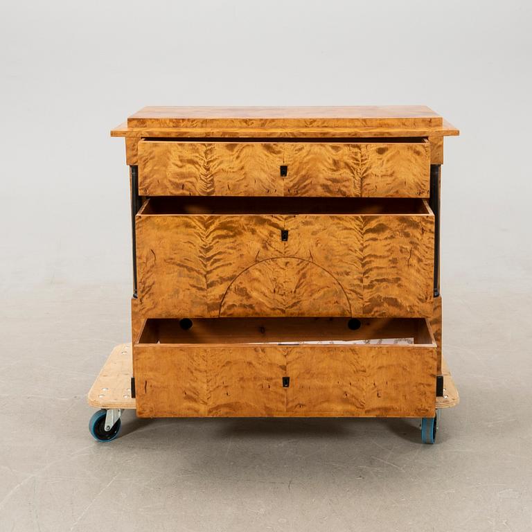 Chest of drawers, Karl Johan made in Ystad by the furniture company Roth in 1841.
