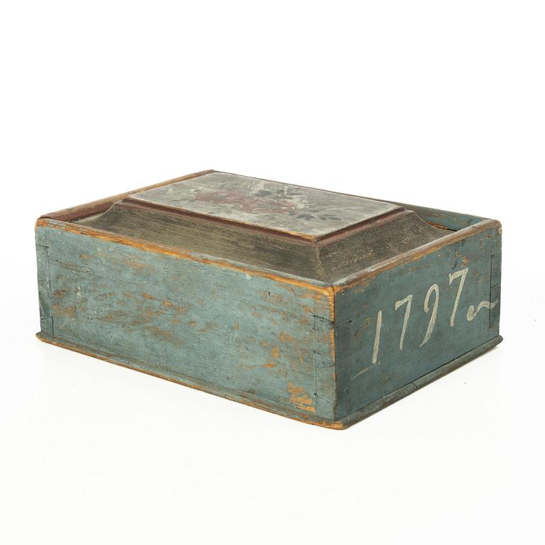 Boxes, 3 pcs, folk art, 19th century.