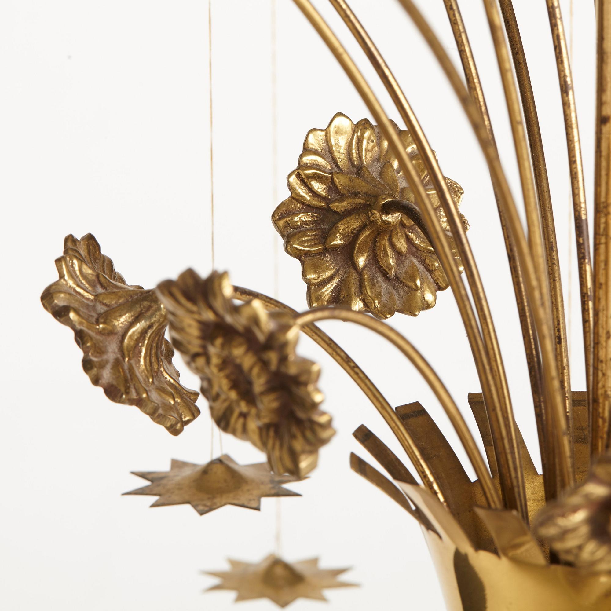 Bröderna Malmströms Lampvarufabrik, a Swedish Modern ceiling lamp, 1940's.
