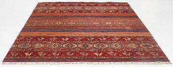 Rug, Afghanistan/Pakistan, approx. 293 x 209 cm.