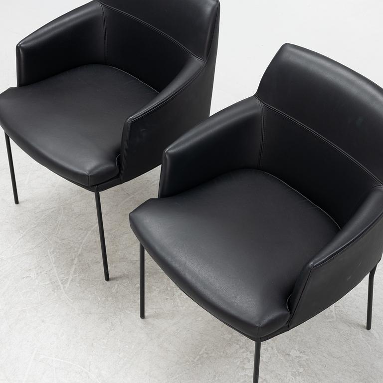 Claesson Koivisto Rune, six 'Montevideo' armchairs, Tacchini, Italy.