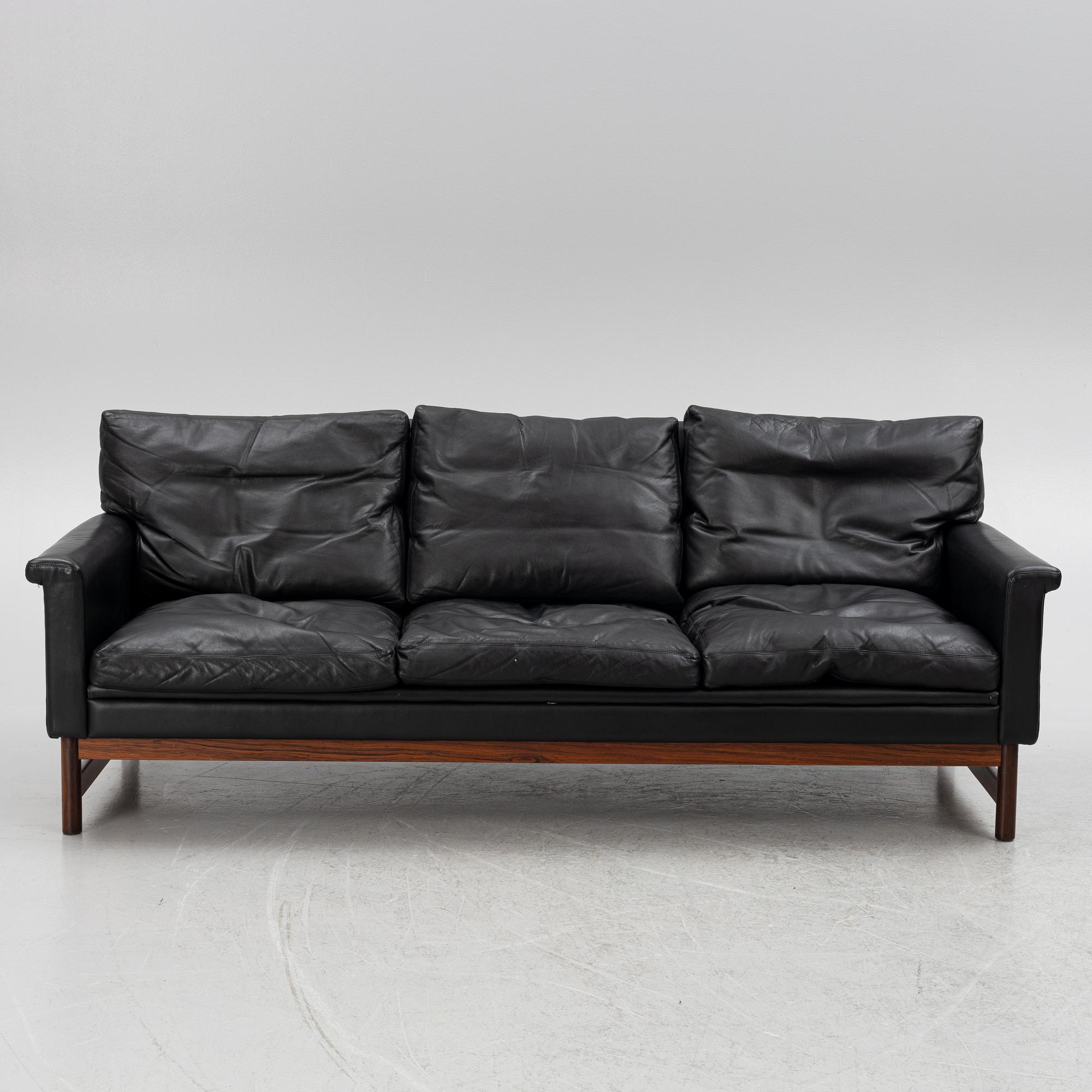 Soffor, 2 st, samt fåtölj, IKEA, 1960/70-tal.