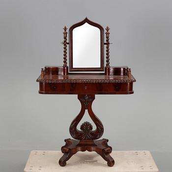 TOILETTEBORD, senempire, 1800-talets mitt.