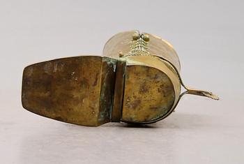 PARAPLYSTÄLL, mässing, omkring år 1900.