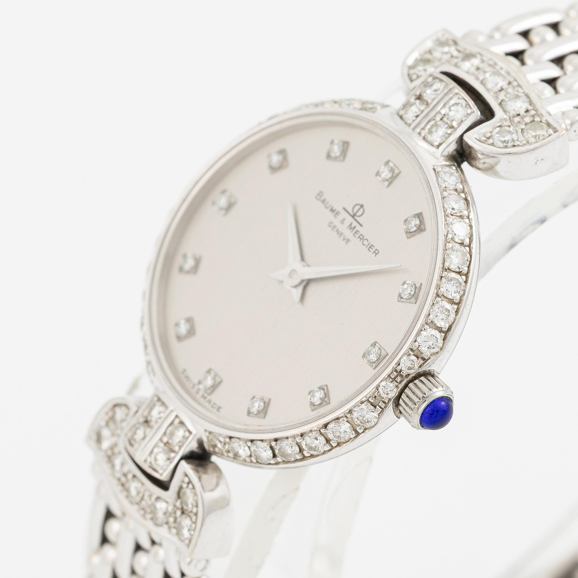 Baume & Mercier, wristwatch, 22 mm.