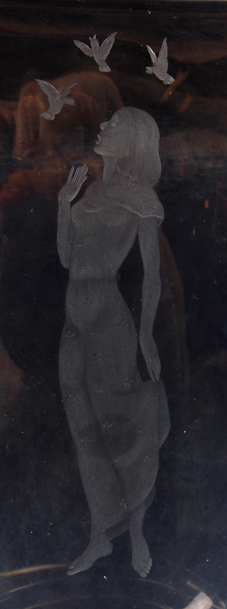 VAS, glas. Vicke Lindstrand.