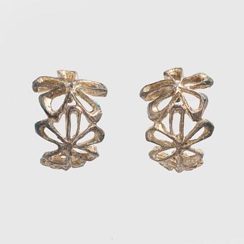 Sandberg, a pair of earrings, silver and 18K gold.