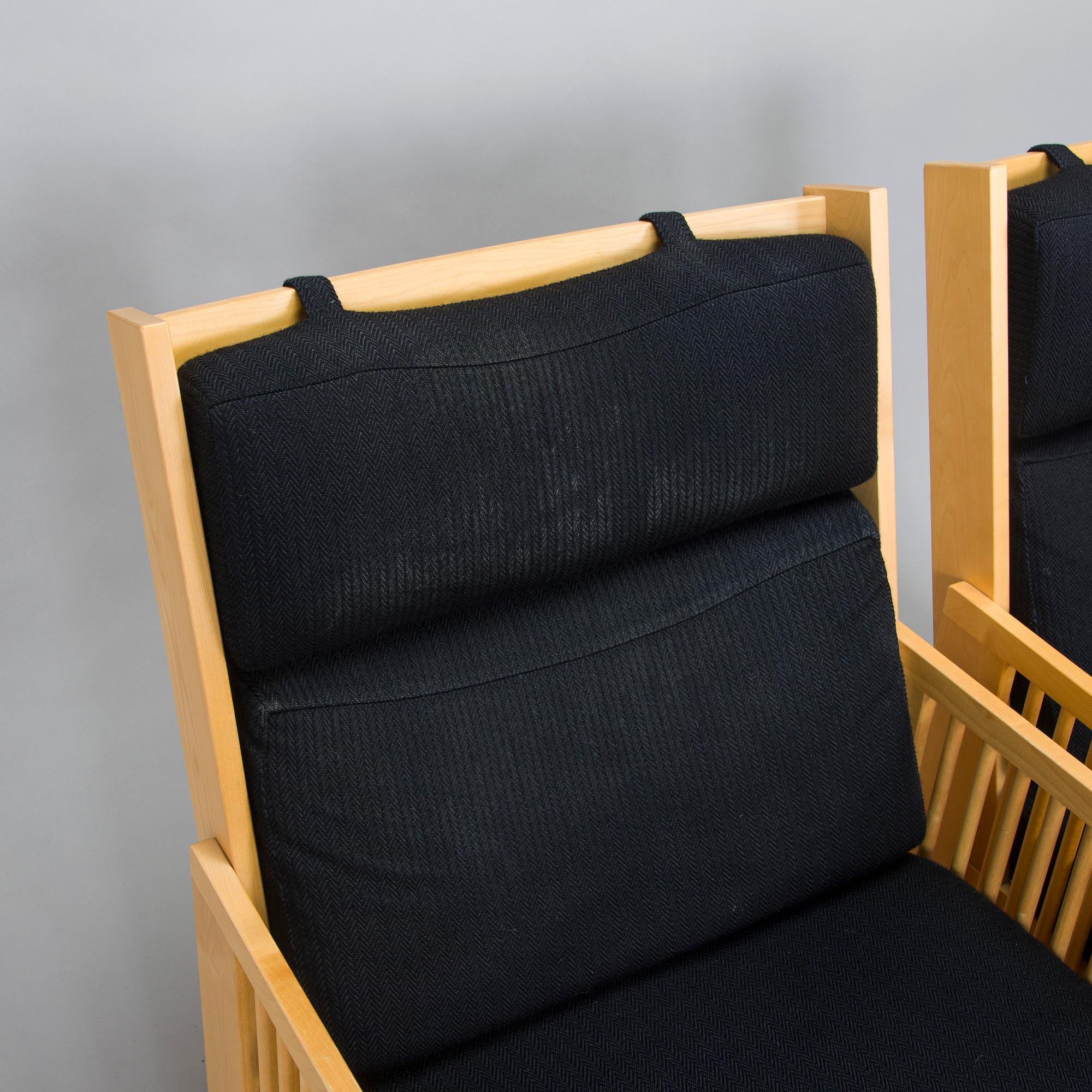 Ben af Schultén, nojatuolipari, malli 444, Artek 1900-luvun loppu.