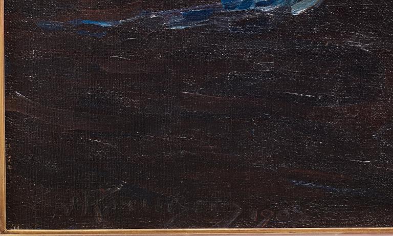 Nils Kreuger, "Norrbro en höstafton".
