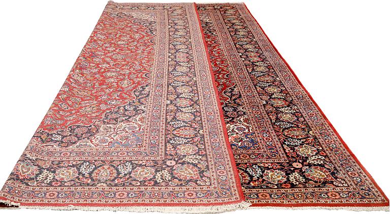 Matta, Keshan Signerad, ca 459 x 316 cm.