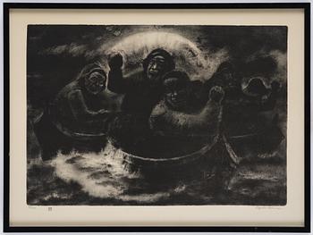 Kaare Espolin Johnson, Untitled from: "Hommage aux Prix Nobel" (The Nobel Prize Portfolio).