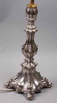 BORDSARMATUR, silver, nyrokoko, sent 1800-tal.