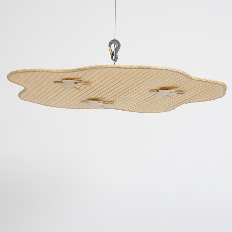 Hans Bergström, plafond, "Molnet", ateljé Lyktan, Åhus, 1940-50-tal.