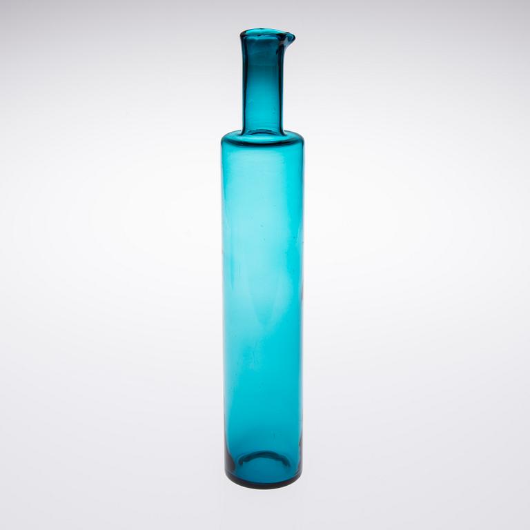FLASKA, glas, signerad Nanny Still, Riihimäen Lasi Oy.