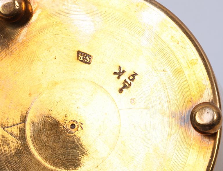 KAFFEKANNA, mässing, Skultuna bruk, 1800-talets första hälft. .