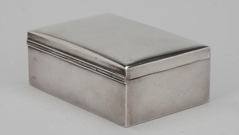 SKRIN, silver och trä, Helsingfors 1918. Vikt 327 g.