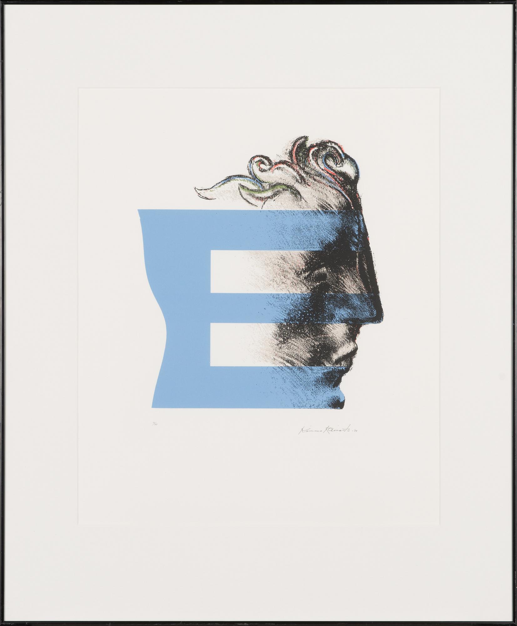 Kimmo Kaivanto, serigraph, signed and dated -99, numbered 14/99.
