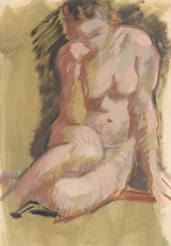 Santeri Salokivi, Nude model.