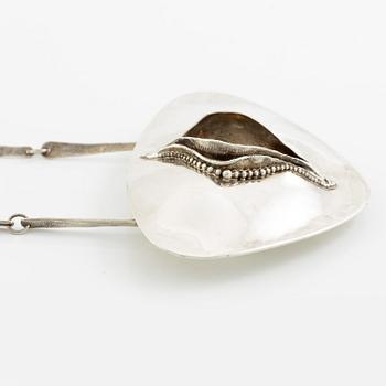 Bernd Janusch, a necklace, silver, Stockholm 1983.