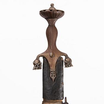 An Afghan Pulwar sword, late 19th/early 20th Century.