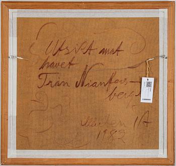 Mårten Andersson, oil on panel, signed and dated 1982.