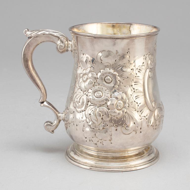 JOHN SWIFT, sejdel, silver, London 1752.