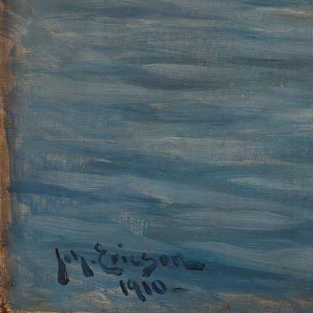 Johan Ericson, View from Marstrand towards Kvarnholmen.