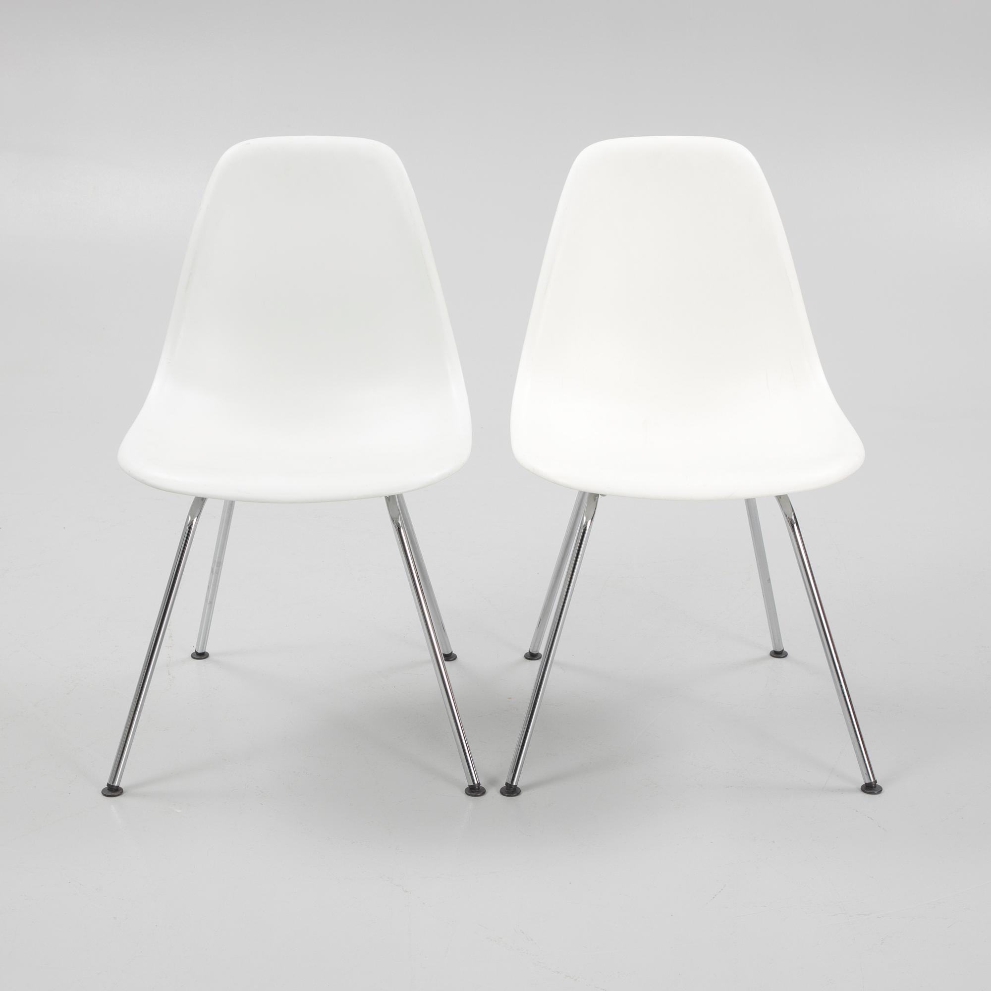 Charles & Ray Eames, stolar, 6 st, "DSX Plastic Chair", Vitra.